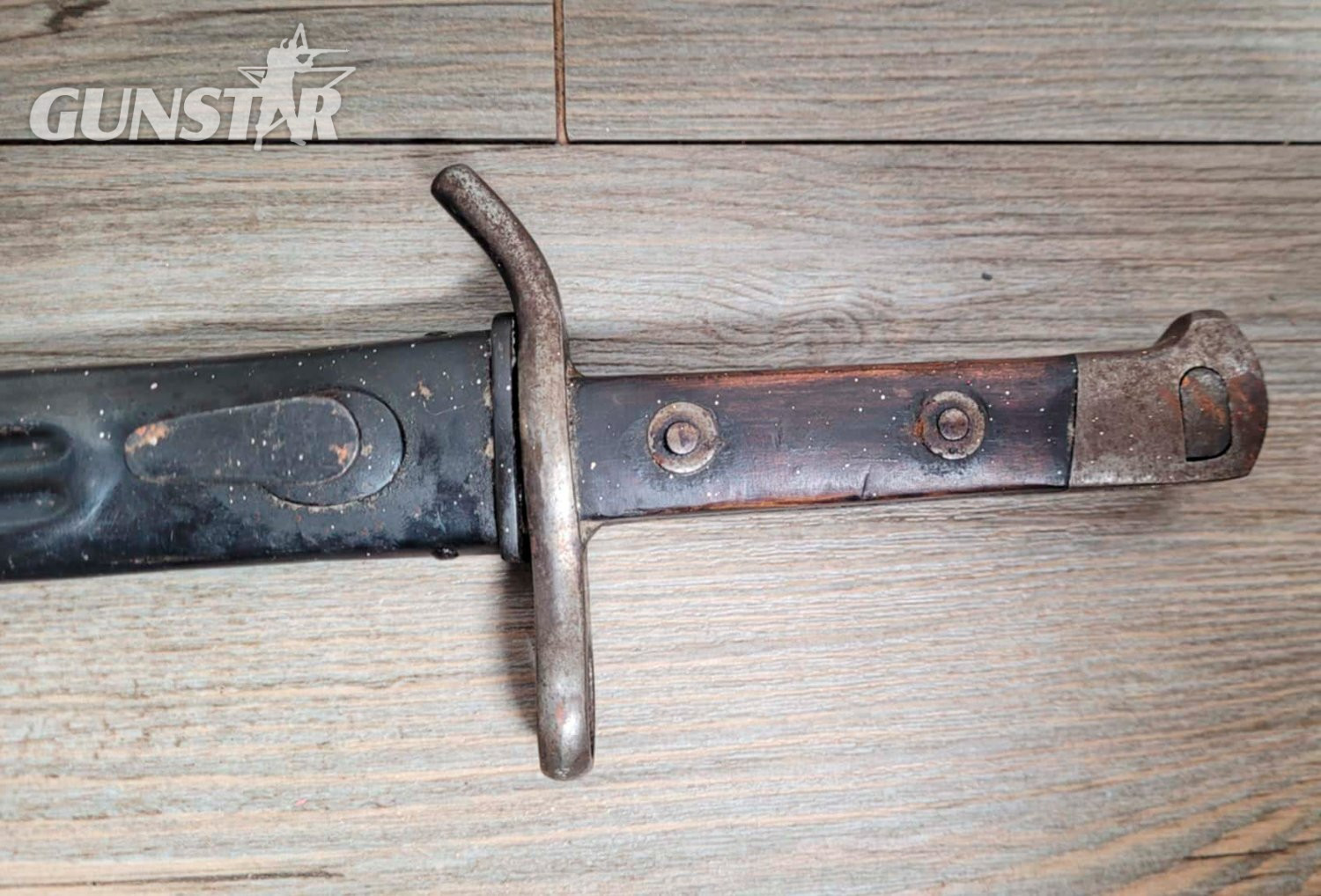  FINNISH FISKARS M1927 Mosin Nagant BAYONET and SCABBARD Bayonet
