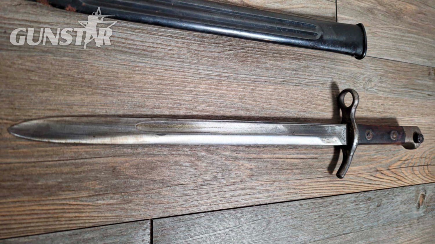 {CATEGORY} - FINNISH FISKARS M1927 Mosin Nagant BAYONET and SCABBARD Bayonet