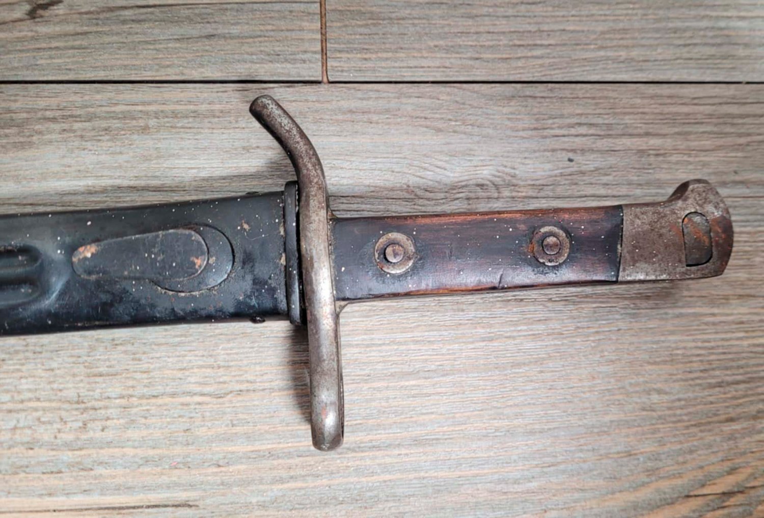  FINNISH FISKARS M1927 Mosin Nagant BAYONET and SCABBARD Bayonet