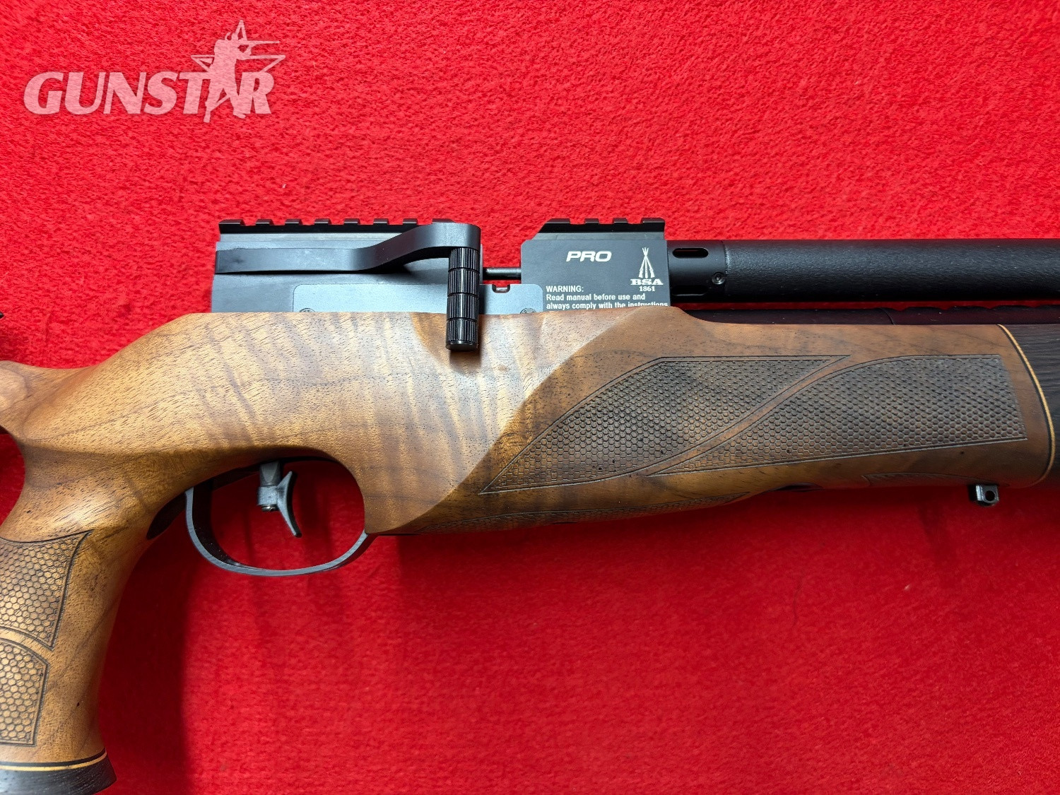 BSA R12 CLX  Walnut .177