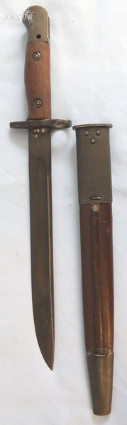 Owen Machine Gun Mark 1 Bayonet And Scabbard. Bayonet