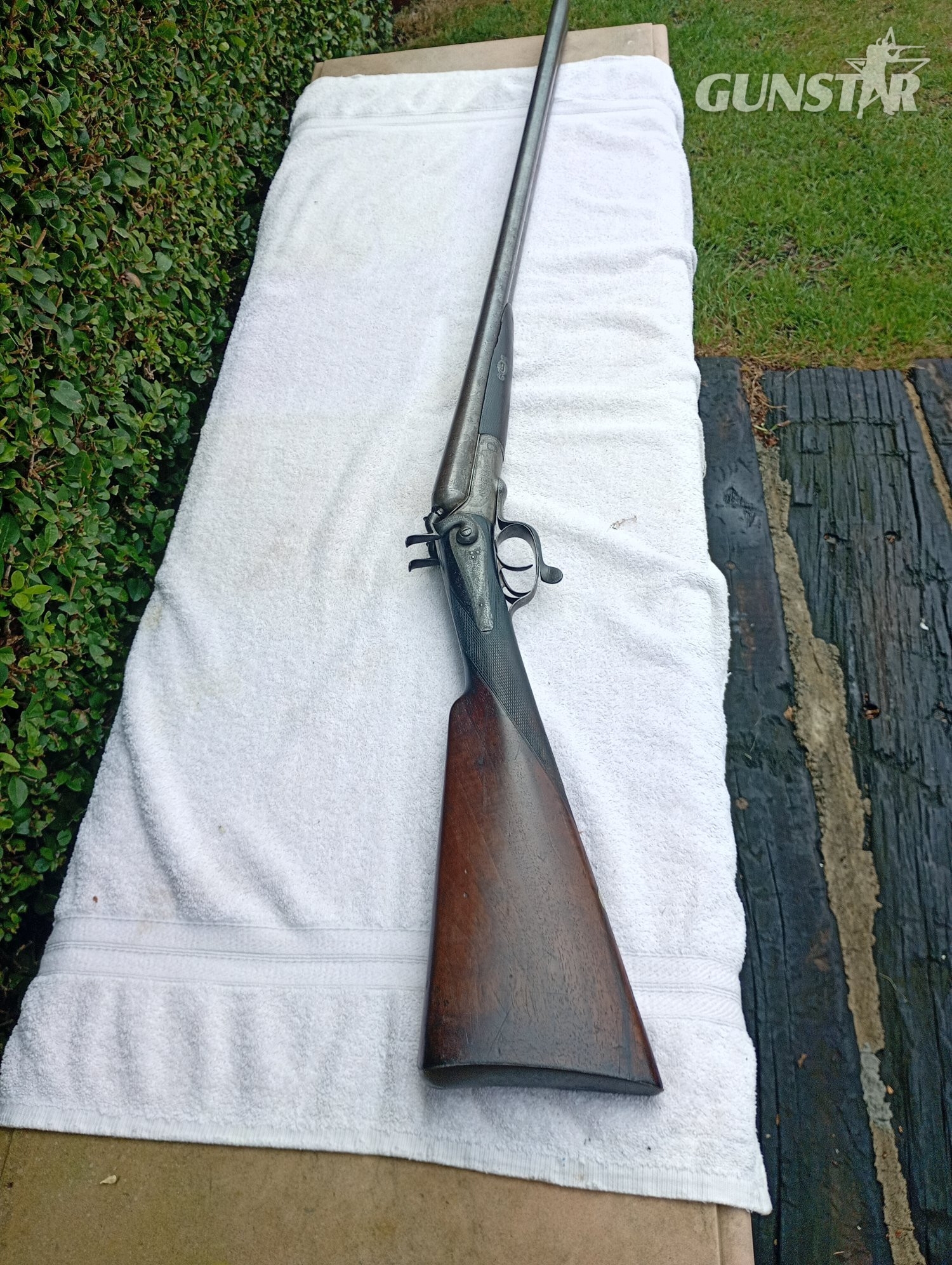 J. White Goose gun Side By Side 10 Bore/gauge - {CATEGORY} in 