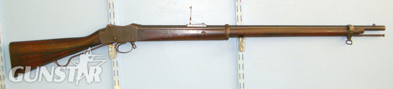 Martini Henry British Service Rifle With British WD & India Arsenal Marks Single Shot .577 Rifle in 