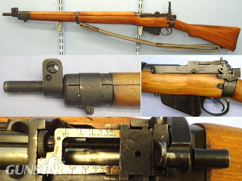 Long Branch WW2, 1943 Dated, British Army Long Branch Canada No.4 MK 1* .303 Calibre Rifle Sn - 22919 None  Rifle