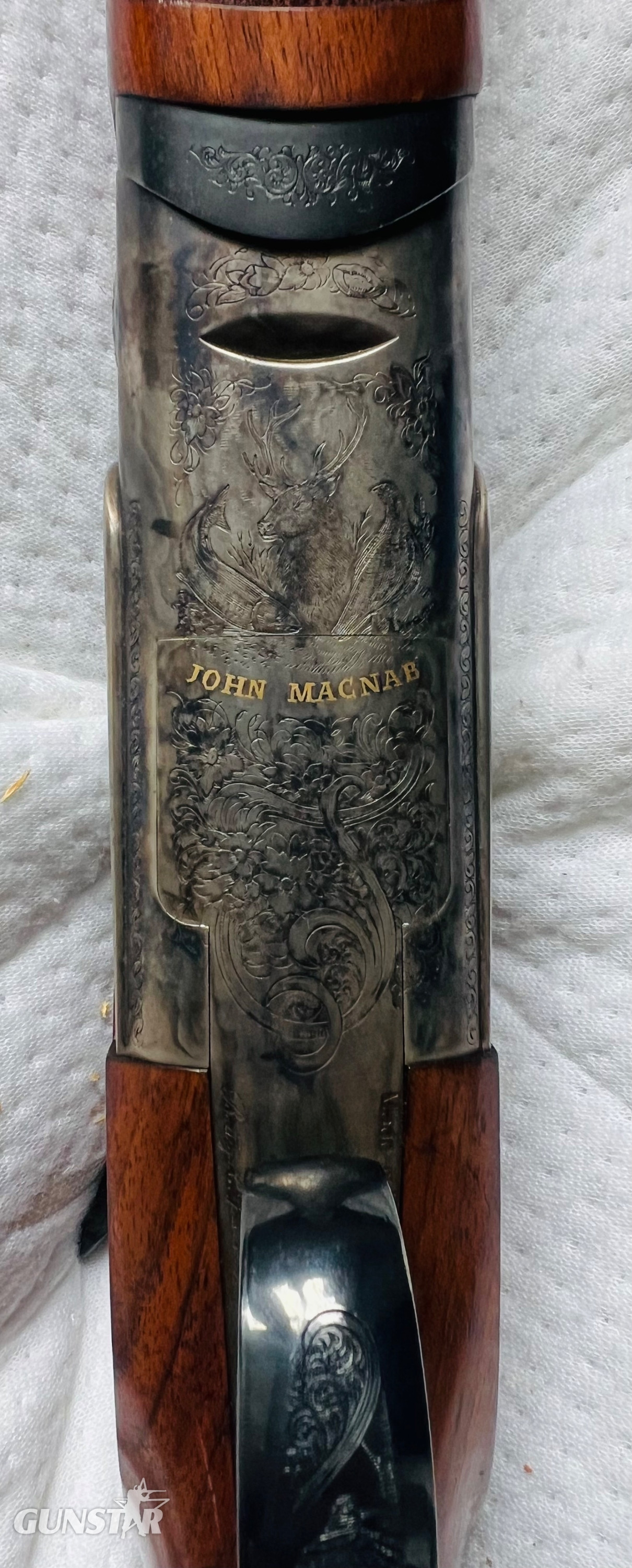 {CATEGORY} - John Macnab Claymore Over and Under 12 Bore/gauge