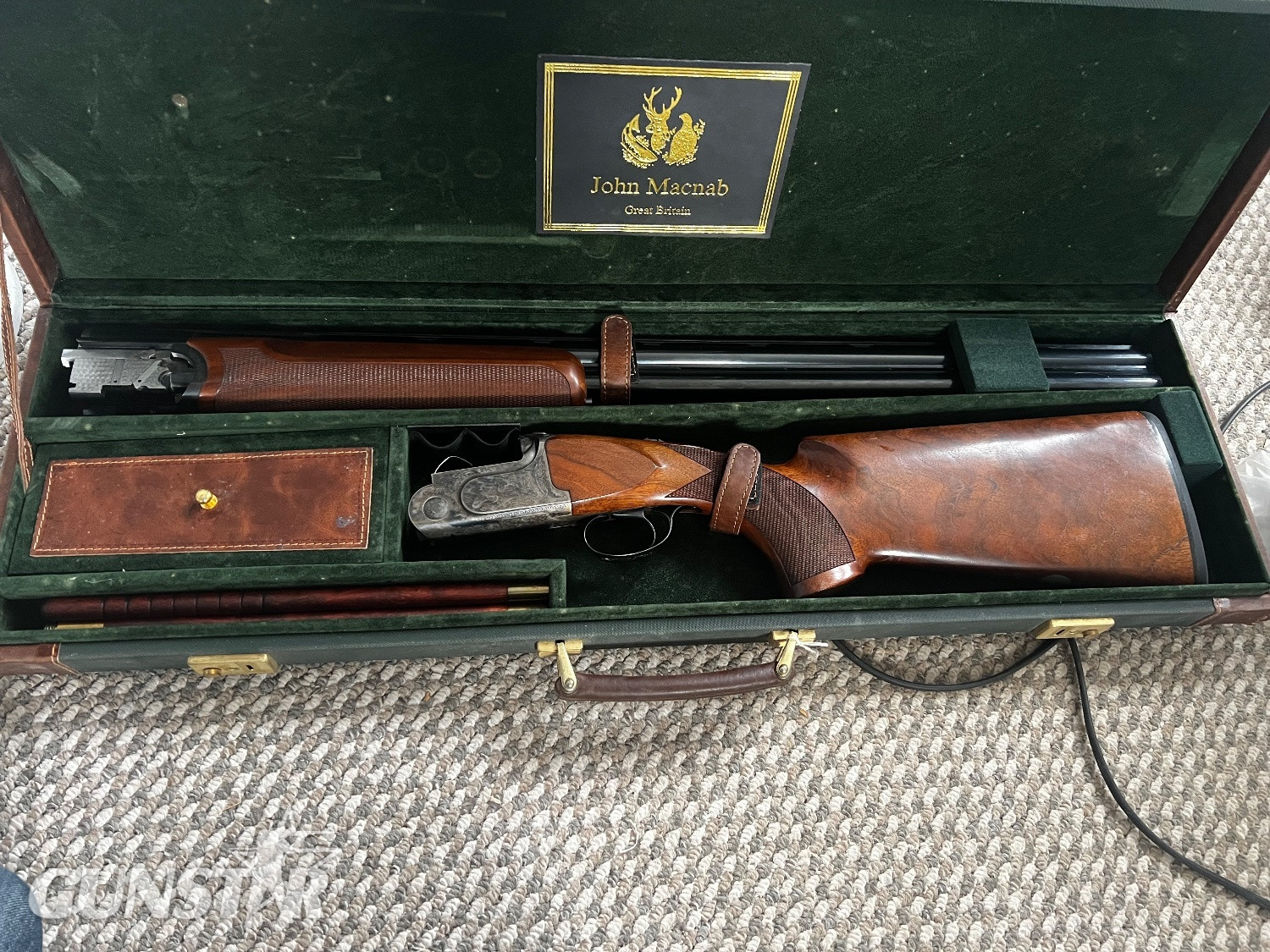  John Macnab Claymore Over and Under 12 Bore/gauge