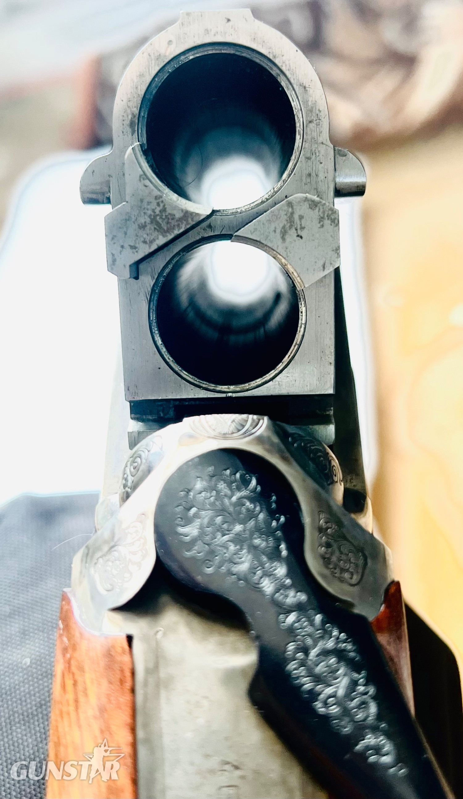 {CATEGORY} - John Macnab Claymore Over and Under 12 Bore/gauge in 