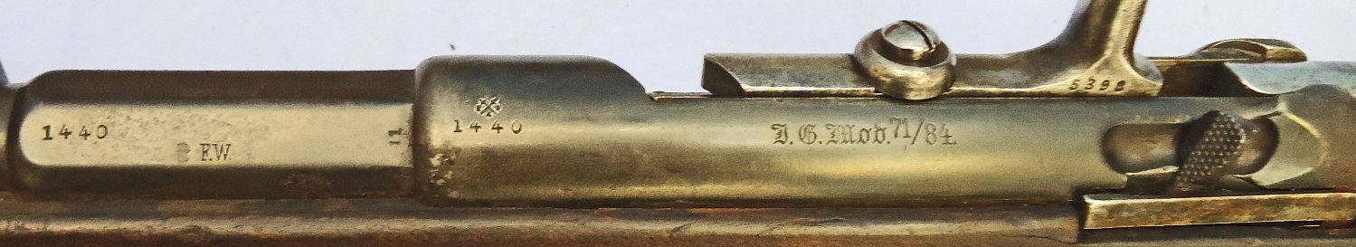 Mauser Model 1871/84 (11x60R) Bolt Action 11 mm Rifle - {CATEGORY}