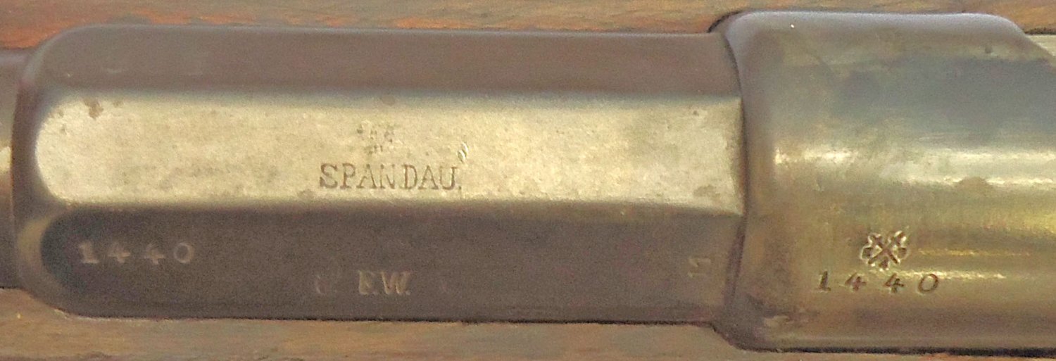 Mauser Model 1871/84 (11x60R) Bolt Action 11 mm Rifle 