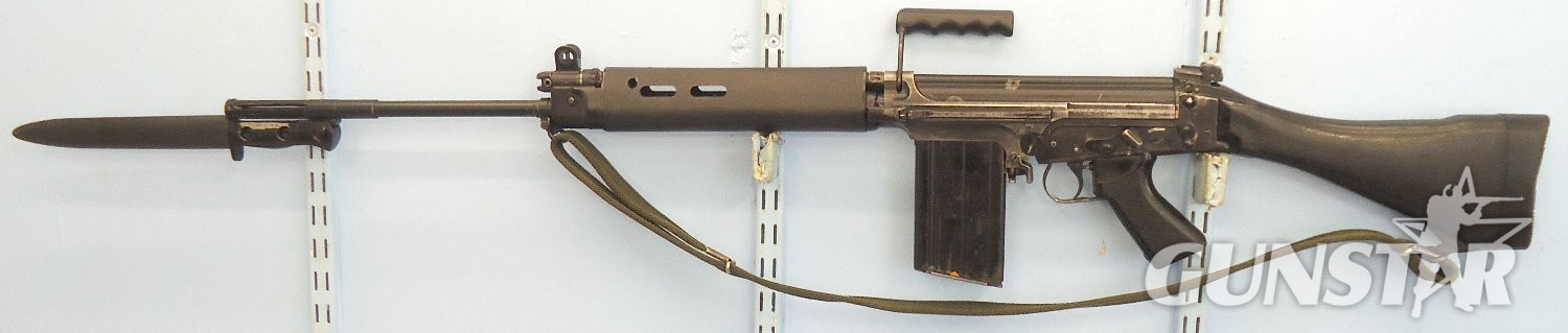 British, Enfield Made, 1958 Dated, L1A1 SLR (Self Loading Rifle), L1A3 Bayonet, Scabbard & Sling. **1995 UK DEACTIVATION CERTIFICATED** Sn 23484:18 British, Enfield Made, 1958 Dated, L1A1 SLR (Self Loading Rifle), L1A3 Bayonet, Scabbard & Sling. **1995 UK DEACTIVATION CERTIFICATED** Sn 23484:18 Semi-Auto Various Rifle - {CATEGORY}