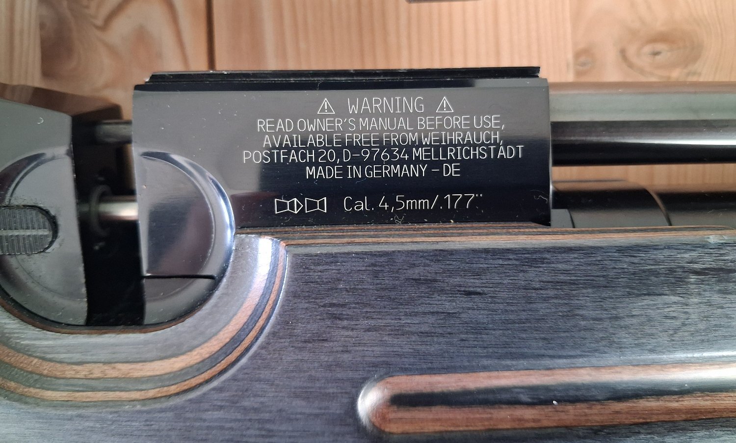 {CATEGORY} - Weihrauch HW100 KT .177 in 