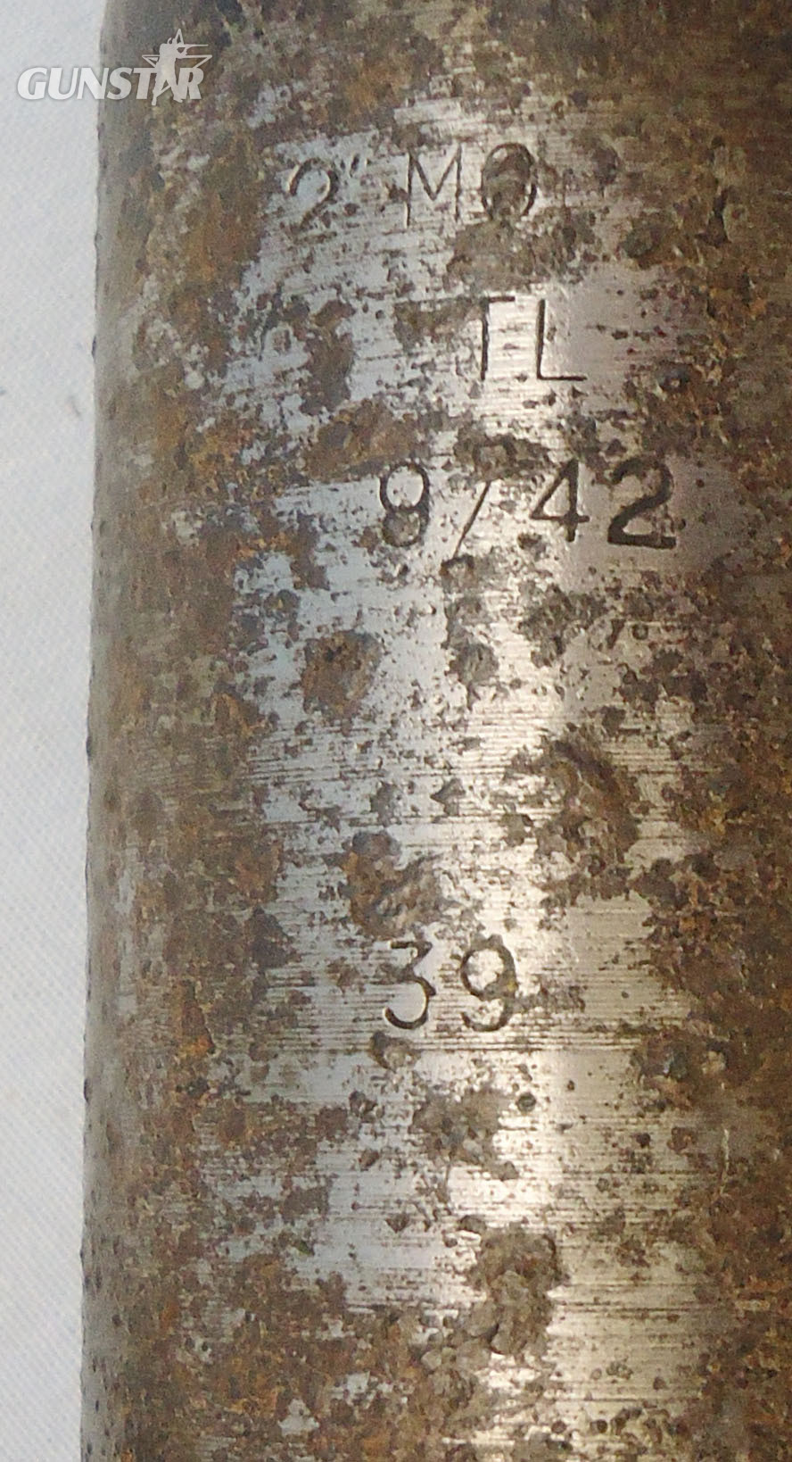 DEACTIVATED INERT. Unfired Original WW2, 1942 Dated British 2 Inch Practice (High Explosive) Mortar. - O 1992 DEACTIVATED INERT. Unfired Original WW2, 1942 Dated British 2 Inch Practice (High Explosive) Mortar. - O 1992  Other Ammunition 