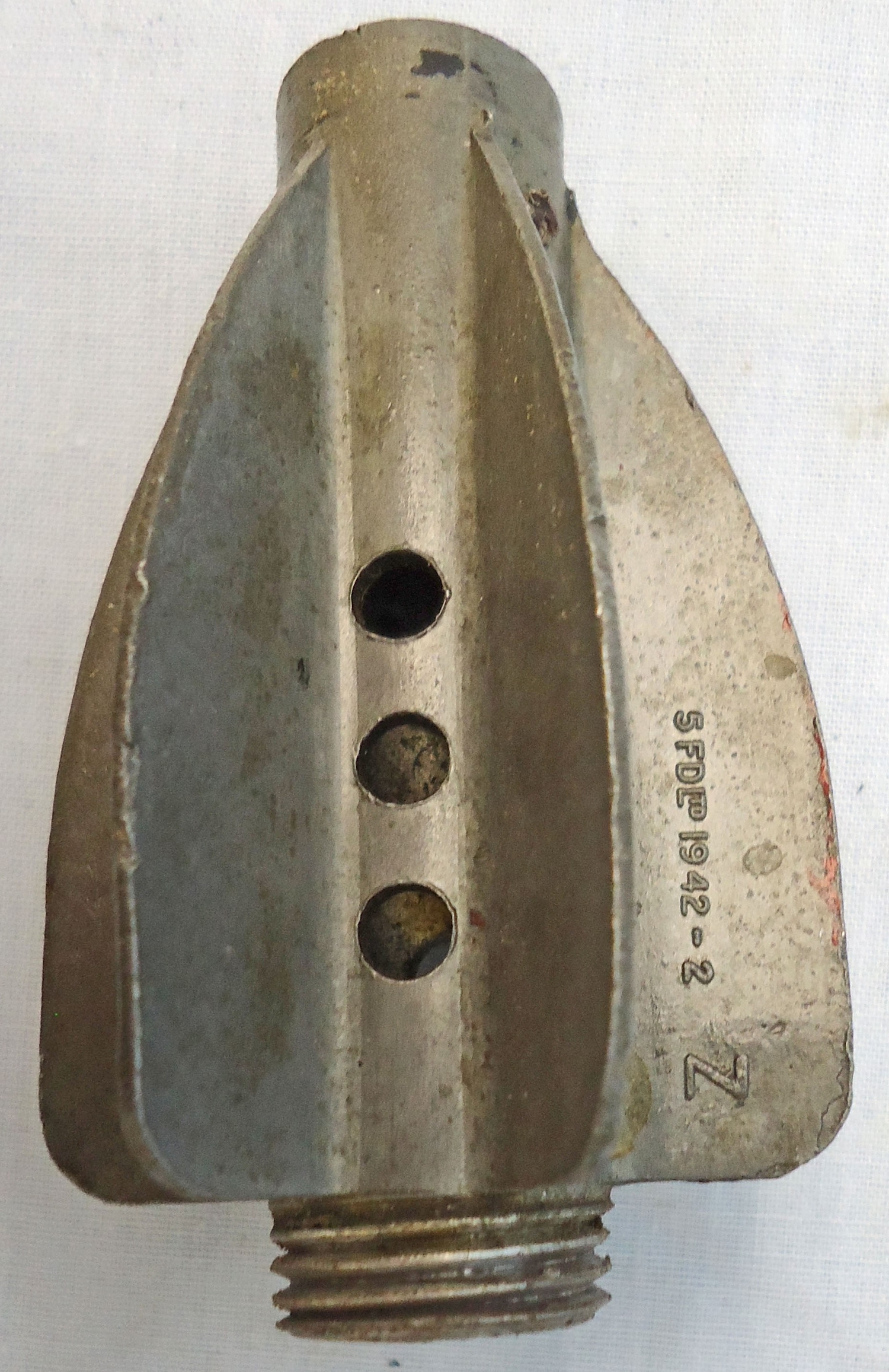 {CATEGORY} - DEACTIVATED INERT. Unfired Original WW2, 1942 Dated British 2 Inch Practice (High Explosive) Mortar. - O 1992 DEACTIVATED INERT. Unfired Original WW2, 1942 Dated British 2 Inch Practice (High Explosive) Mortar. - O 1992  Other Ammunition in 
