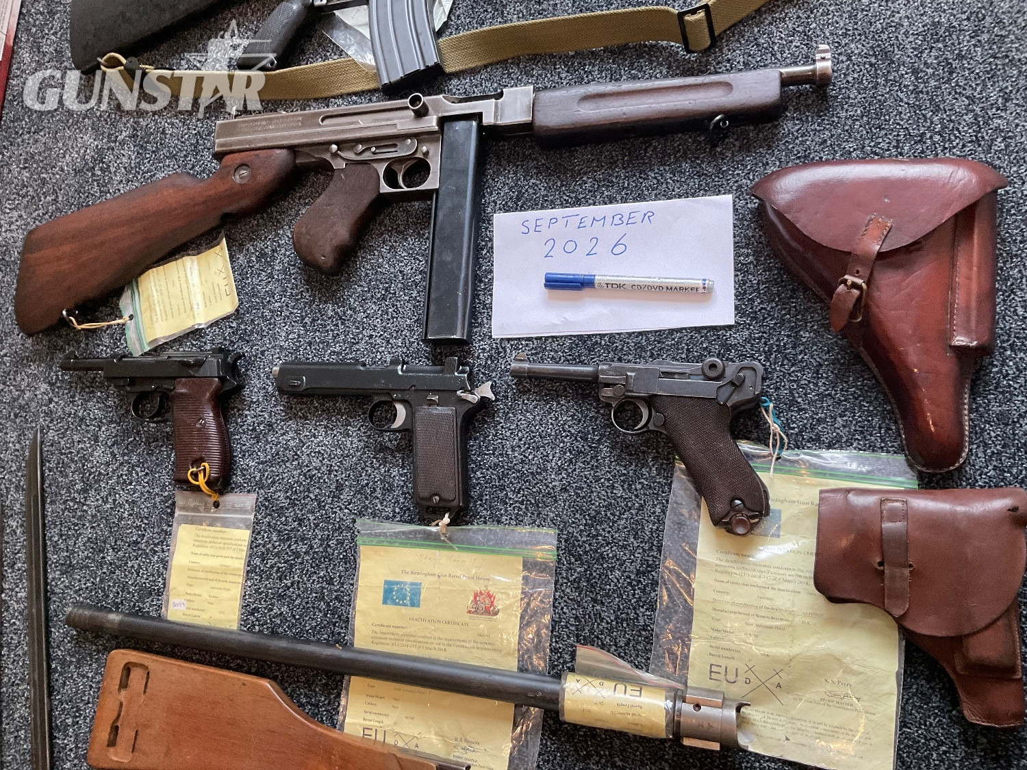 Deactivated  Deactivated Bolt Action Obsolete Rifle 