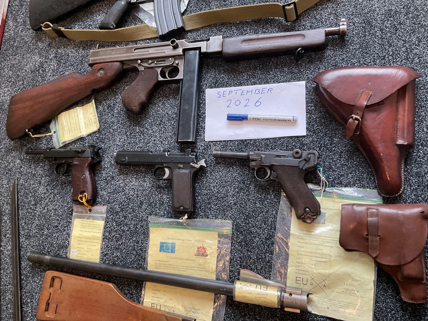 Deactivated  Deactivated Bolt Action Obsolete Rifle 