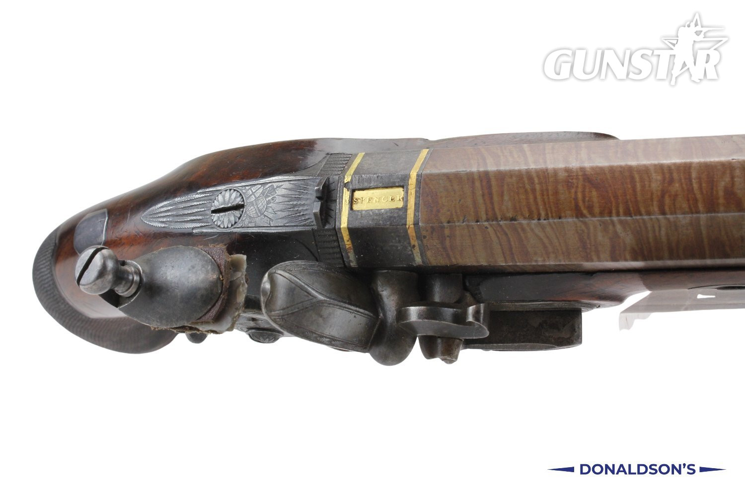  Thomas Spencer London Duelling Pistol .62 Cal Muzzleloader Muzzleloader