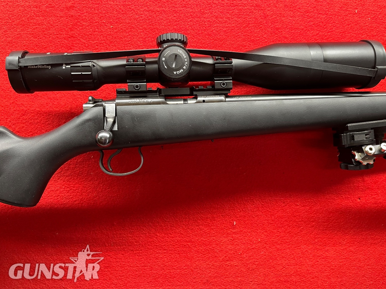 CZ 455 Black Synthetic Bolt Action .22 Long Rifle (.22 LR) Rifle