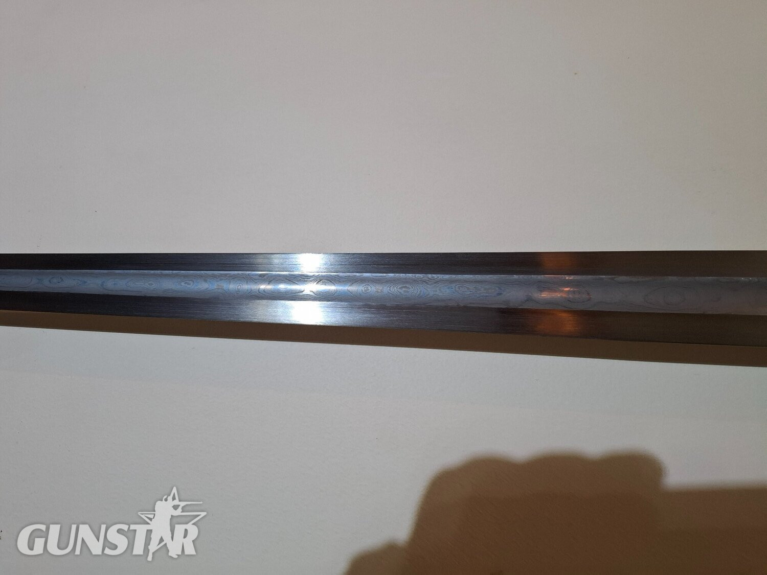 Hanwei Sir William Marshall Damascus Steel Sword - {CATEGORY} in 