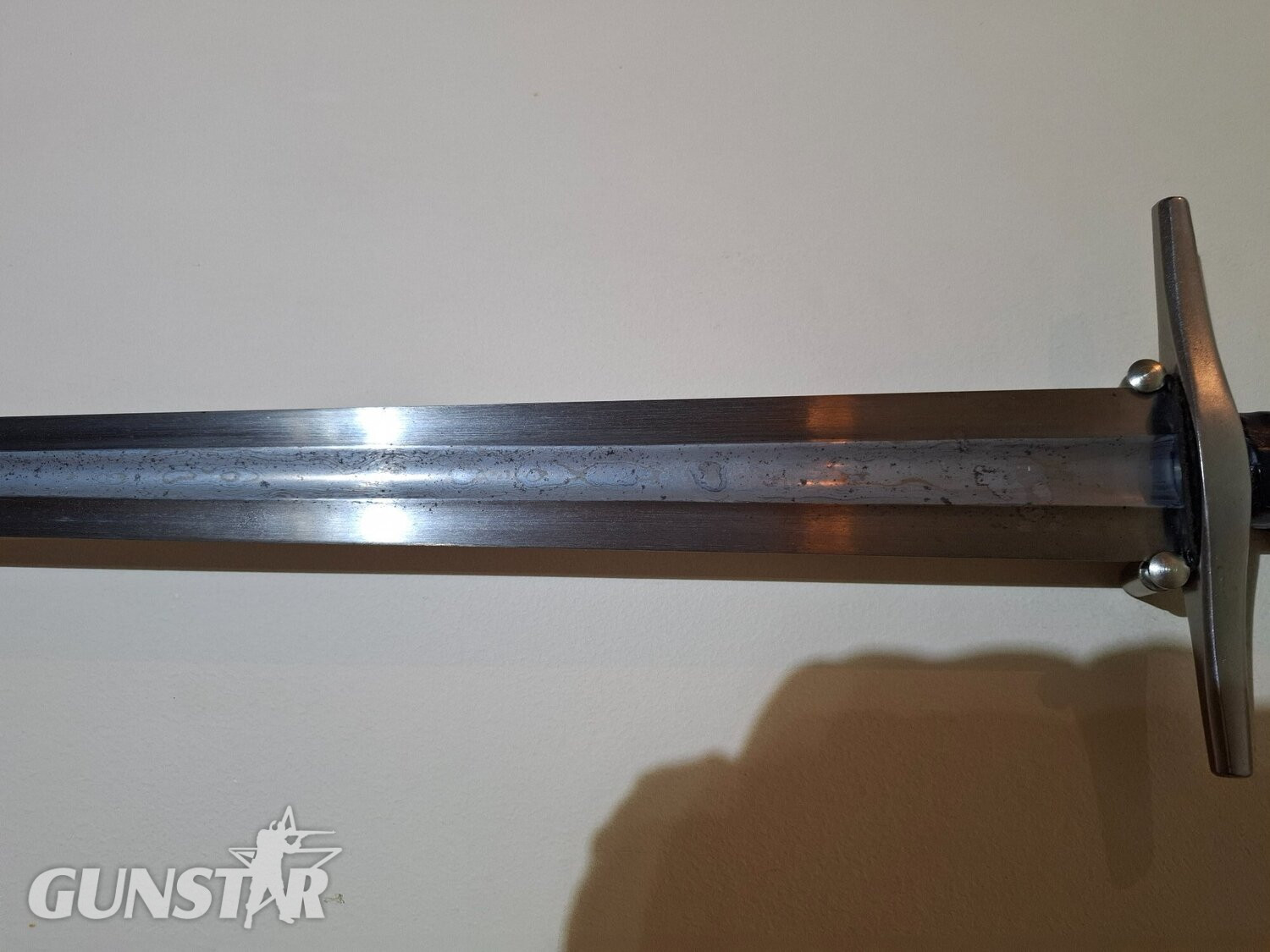{CATEGORY} - Hanwei Sir William Marshall Damascus Steel Sword in 