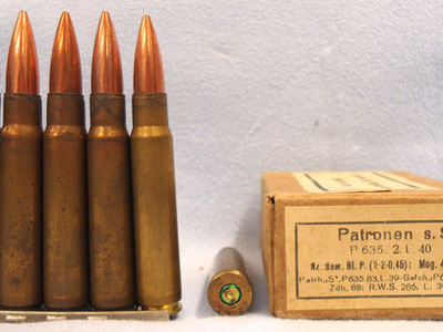 INERT DEACTIVATED. German Pre War (1938 Dated) 15 Round Service Pack In Stripper INERT DEACTIVATED. German Pre War (1938 Dated) 15 Round Service Pack In Stripper Antique & Militaria