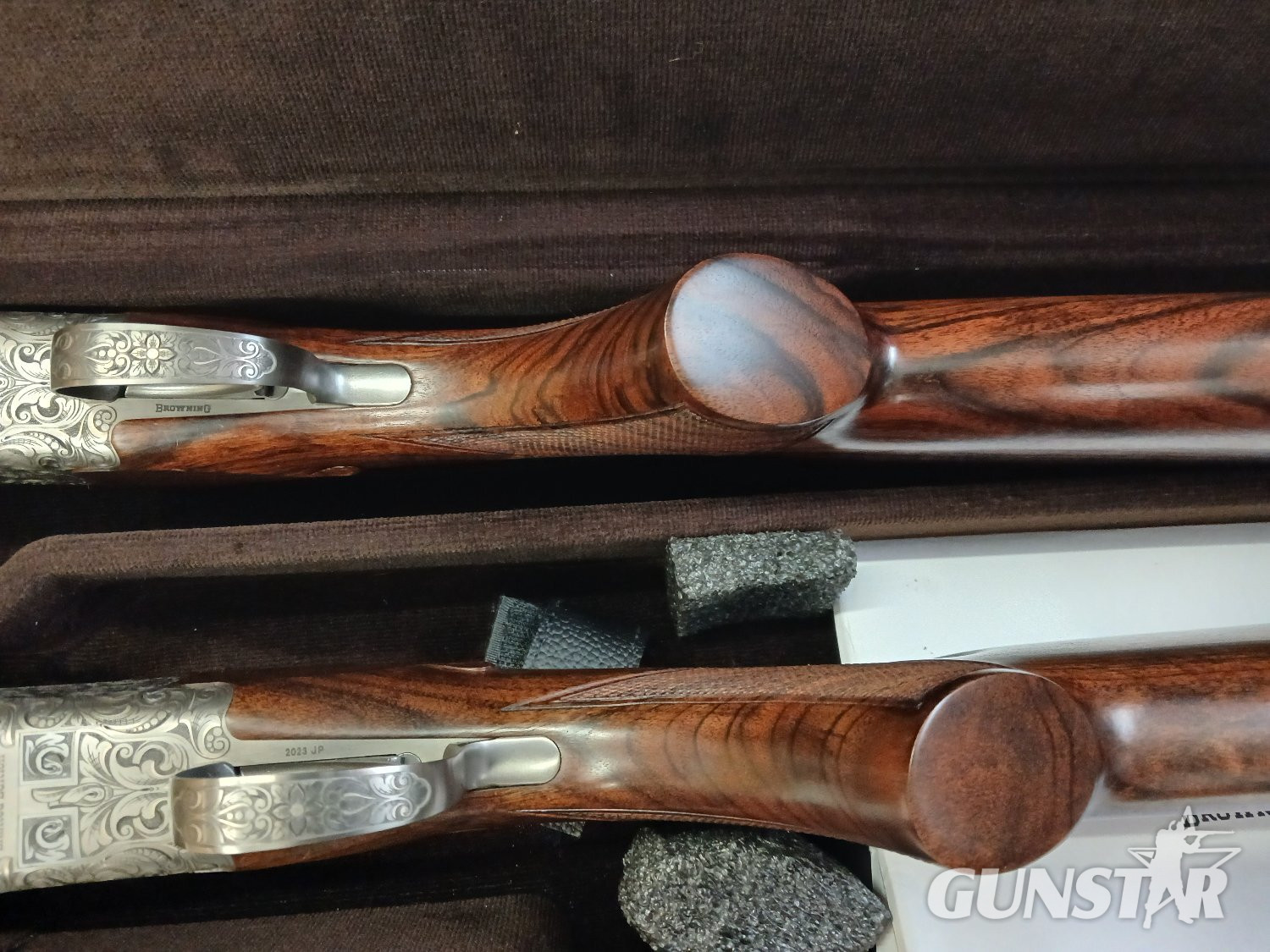 Browning B725 HTG Medallion Silver factory pair  Over and Under 12 Bore/gauge - {CATEGORY} in 