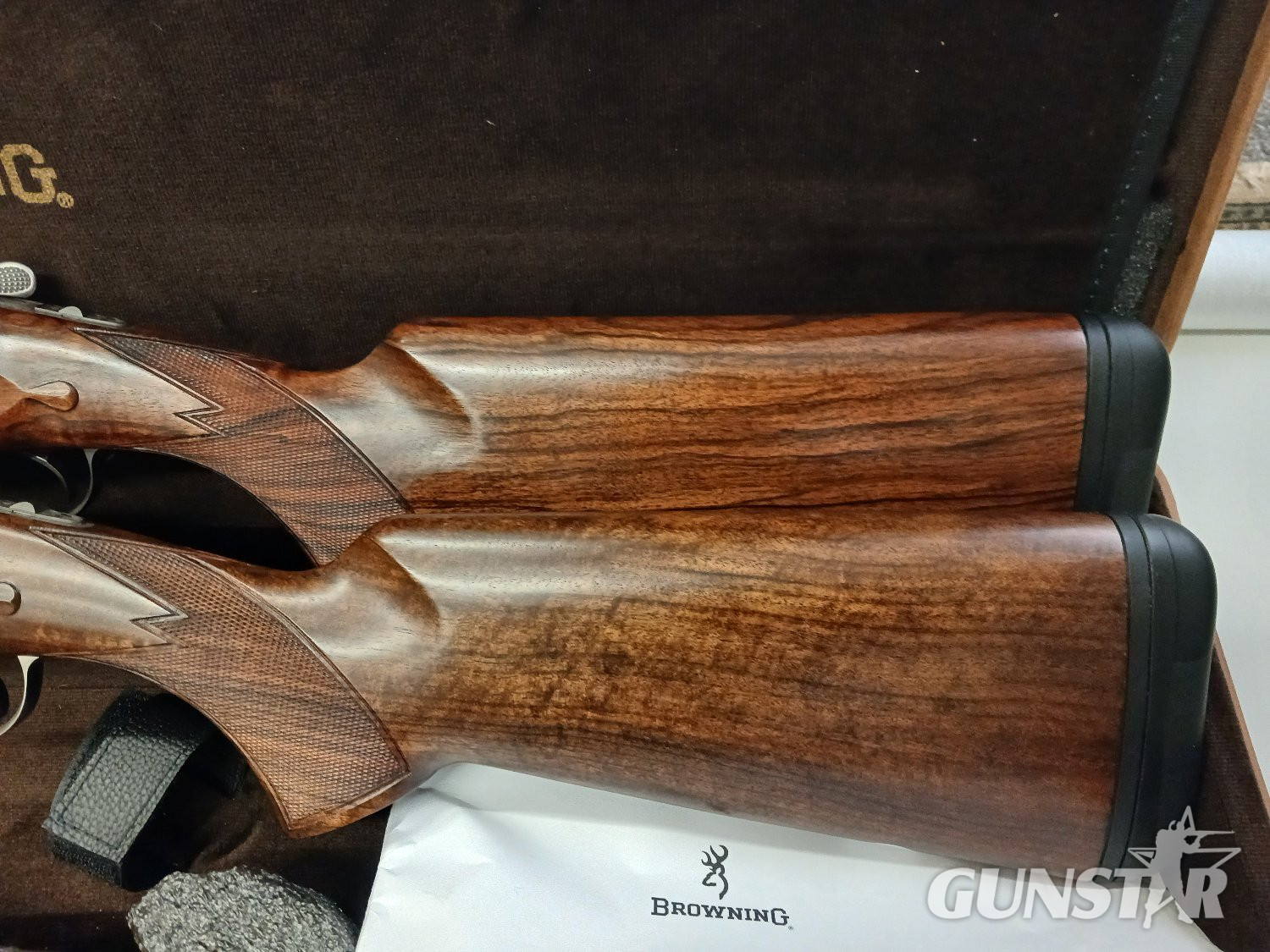 Browning B725 HTG Medallion Silver factory pair  Over and Under 12 Bore/gauge - {CATEGORY}
