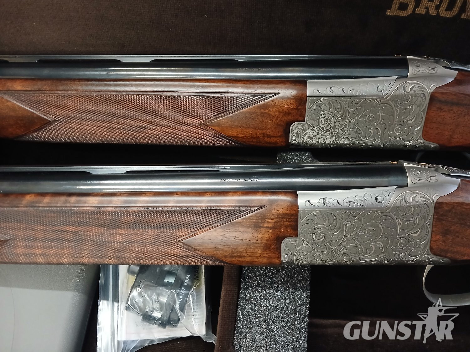 {CATEGORY} - Browning B725 HTG Medallion Silver factory pair  Over and Under 12 Bore/gauge