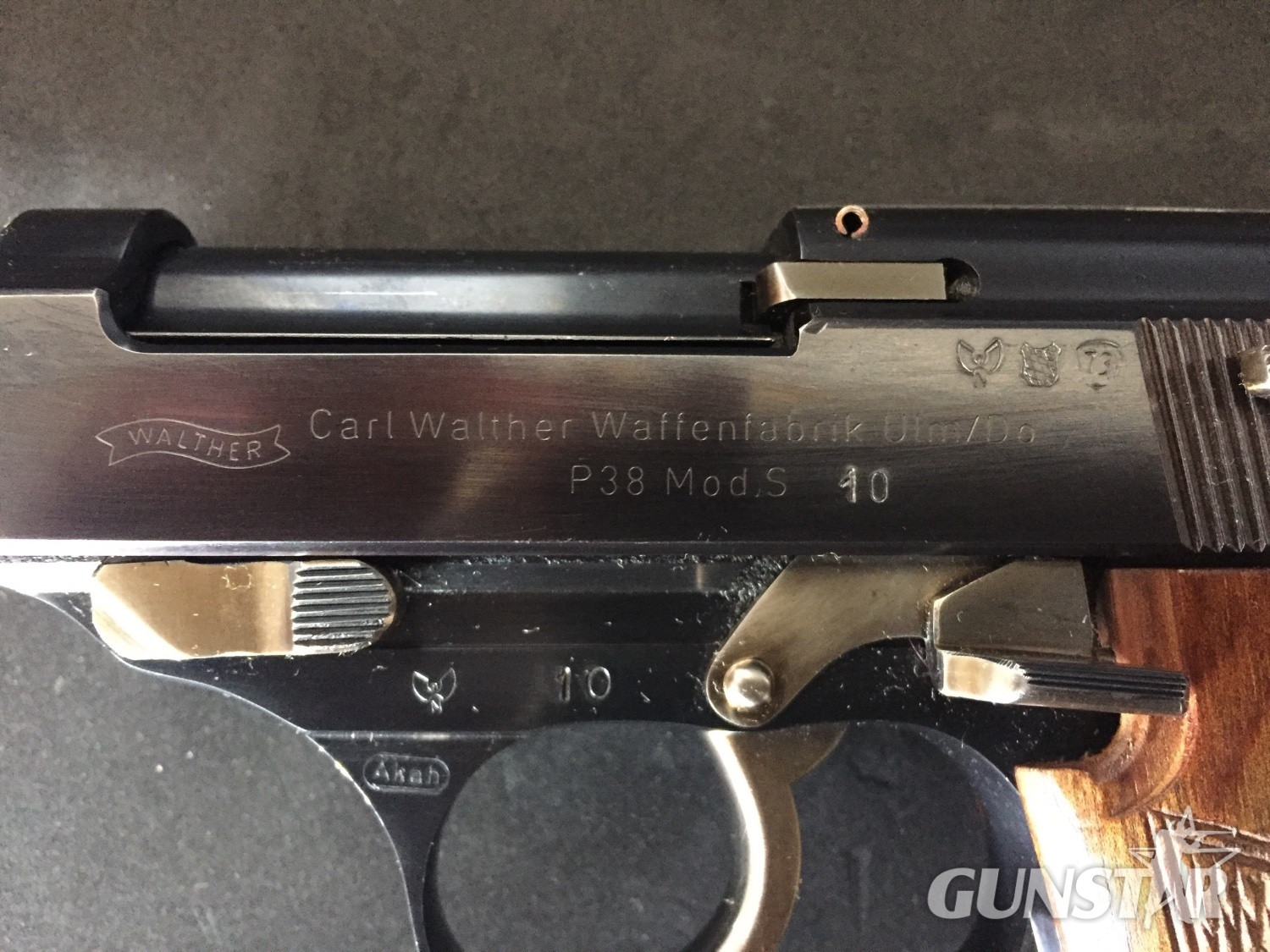 Walther GEORG VON STAVENHAGEN WALTHER P 38 S 9mm Semi Auto