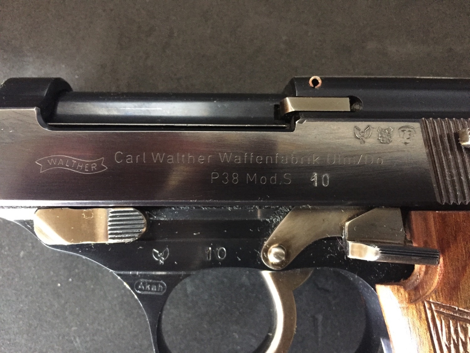 Walther GEORG VON STAVENHAGEN WALTHER P 38 S 9mm Semi Auto