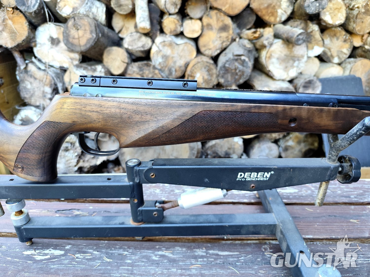 {CATEGORY} - BSA CLX Walnut .177 in 
