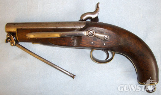 Tower Short Sea Service Customs/ Revenue .550 Bore Percussion Pistol Weapon Number 12  .55 Boys Muzzleloader