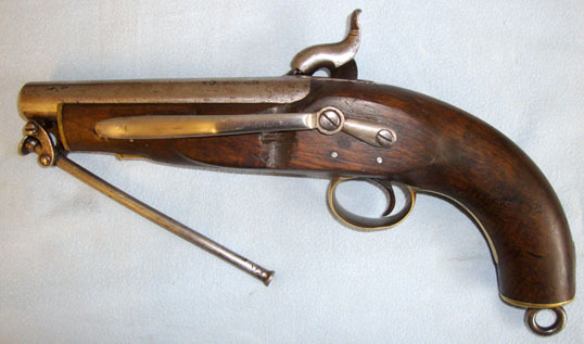 Tower Short Sea Service Customs/ Revenue .550 Bore Percussion Pistol Weapon Number 12  .55 Boys Muzzleloader