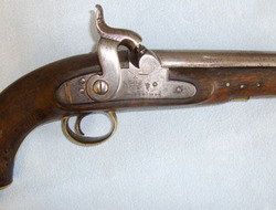 Tower Short Sea Service Customs/ Revenue .550 Bore Percussion Pistol Weapon Number 12 .55 Muzzleloader