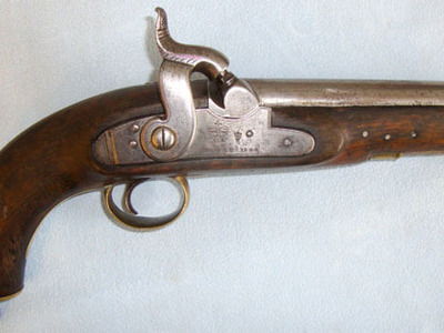 Tower Short Sea Service Customs/ Revenue .550 Bore Percussion Pistol Weapon Number 12 .55 Boys Muzzleloader