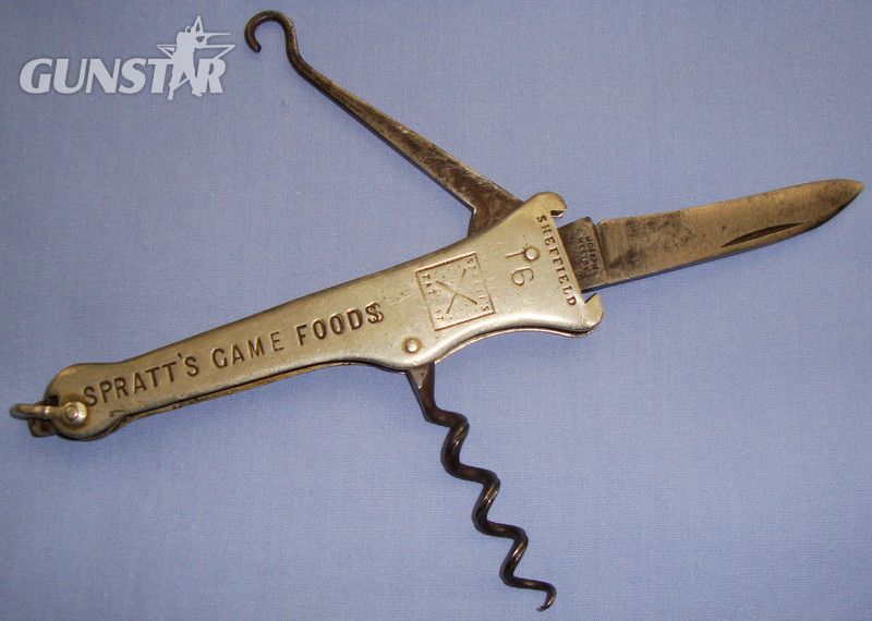  Scarce* Joseph Westby of Sheffield ‘Shooters’ Penknife Advertising ‘Spratts Game/Dog Foods’. Sn:20072. Other Blade