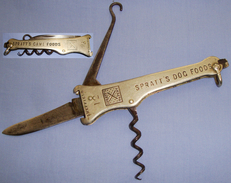 Scarce* Joseph Westby of Sheffield ‘Shooters’ Penknife Advertising ‘Spratts Game/Dog Foods’. Sn:20072. Other Blade
