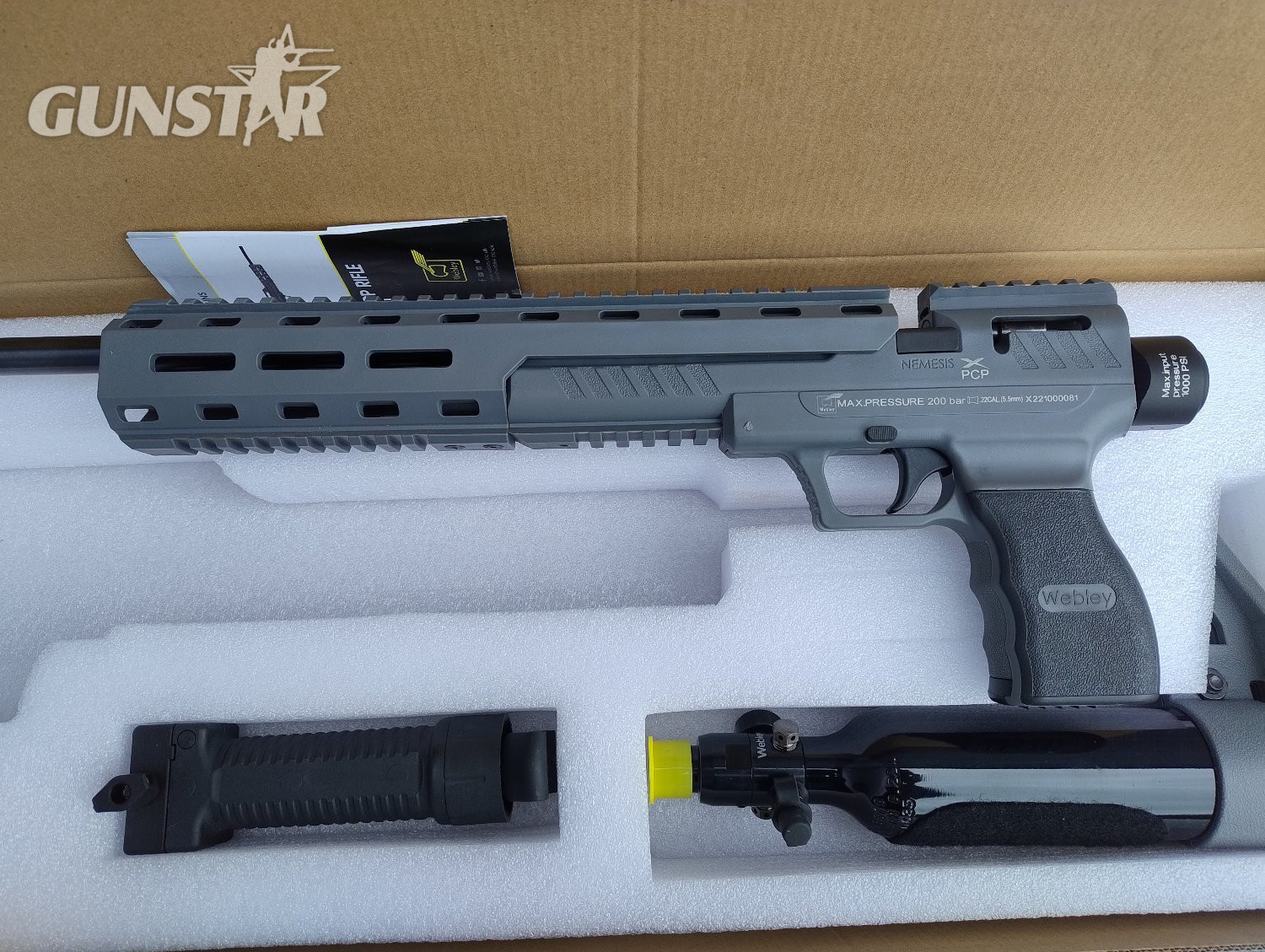 Webley & Scott Nemesis X .22 - {CATEGORY} in 