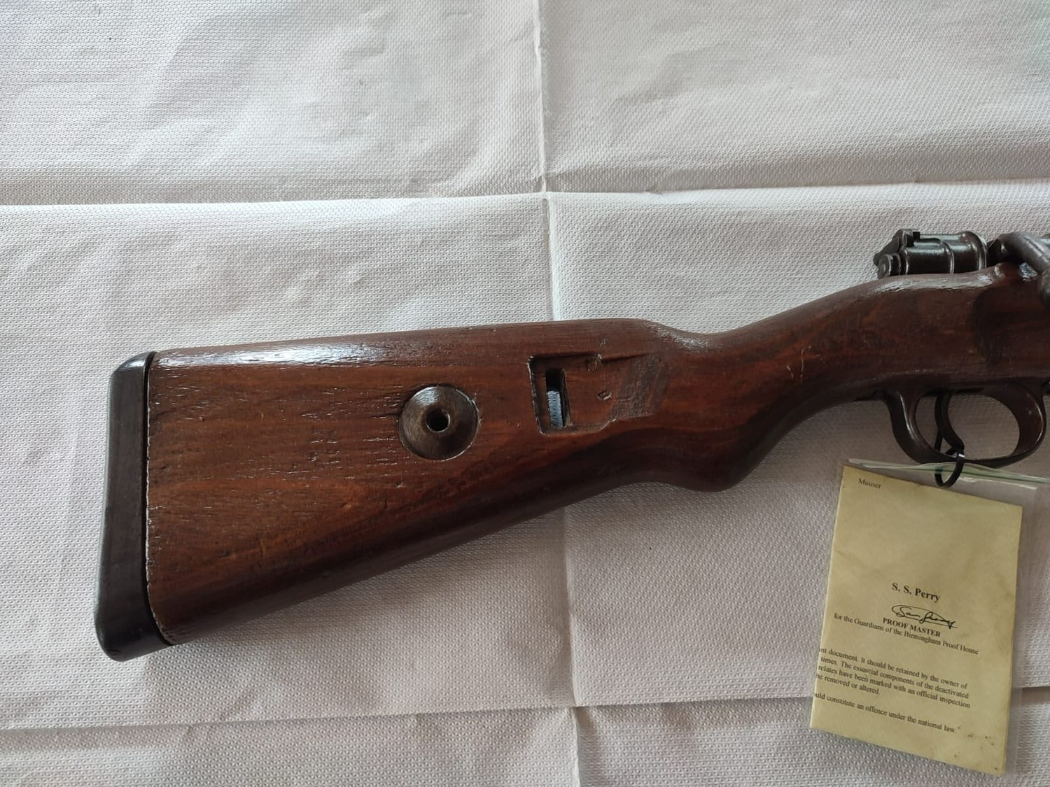 Mauser WW2 Service Rifle Bolt Action 7.92x57mm Mauser Rifle