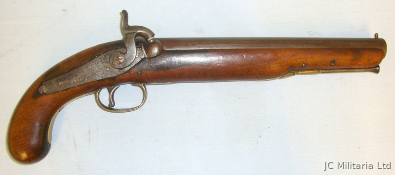 C1840 British Officer’s .650 Carbine Calibre Percussion Holster Pistol. .65 Cal Muzzleloader Muzzleloader in 