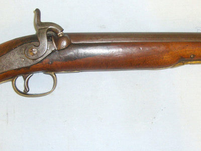 C1840 British Officer’s .650 Carbine Calibre Percussion Holster Pistol. .65 Cal Muzzleloader Muzzleloader