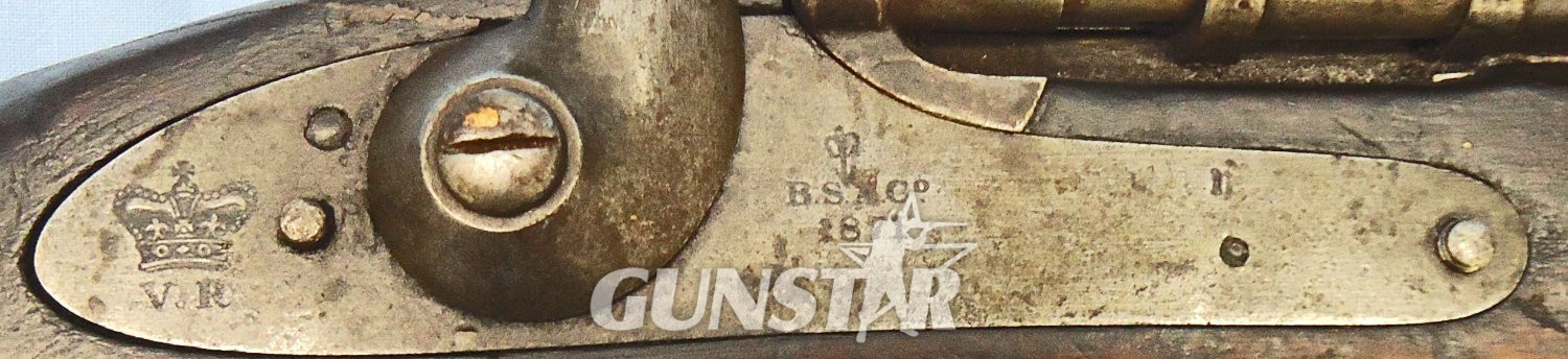 {CATEGORY} - Enfield Enfield Pattern 1853, 3 Band .577 Percussion Calibre, Second Pattern Snider Rifle by BSA Co. Sn - 21570 Single Shot .577 Rifle in 