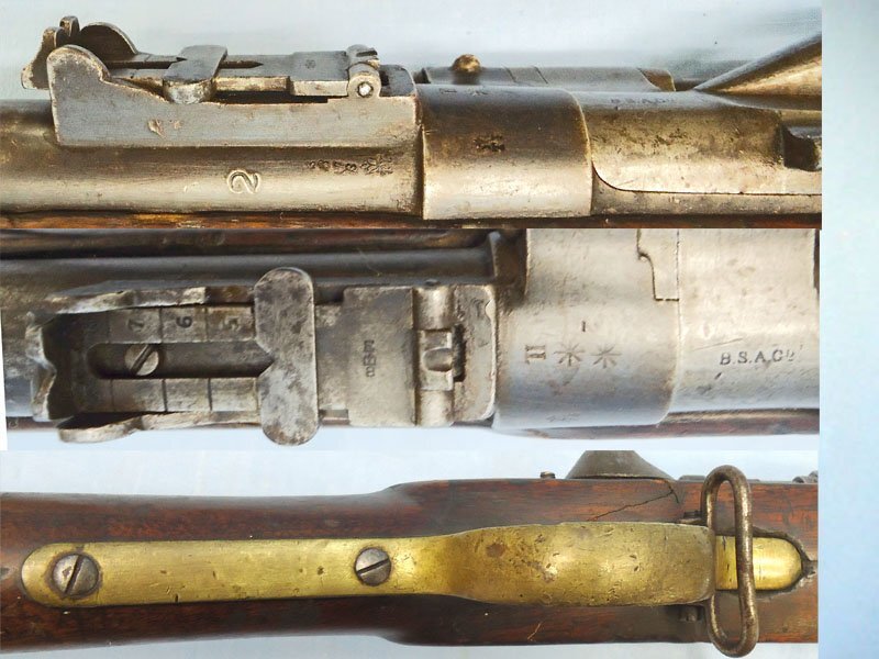  Enfield Enfield Pattern 1853, 3 Band .577 Percussion Calibre, Second Pattern Snider Rifle by BSA Co. Sn - 21570 Single Shot .577 Rifle
