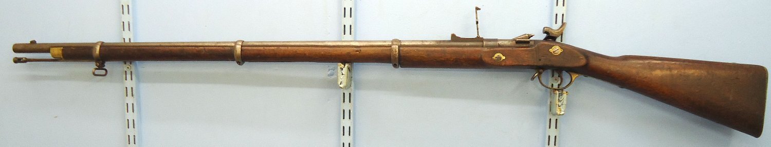 Enfield Enfield Pattern 1853, 3 Band .577 Percussion Calibre, Second Pattern Snider Rifle by BSA Co. Sn - 21570 Single Shot .577 Rifle - {CATEGORY}