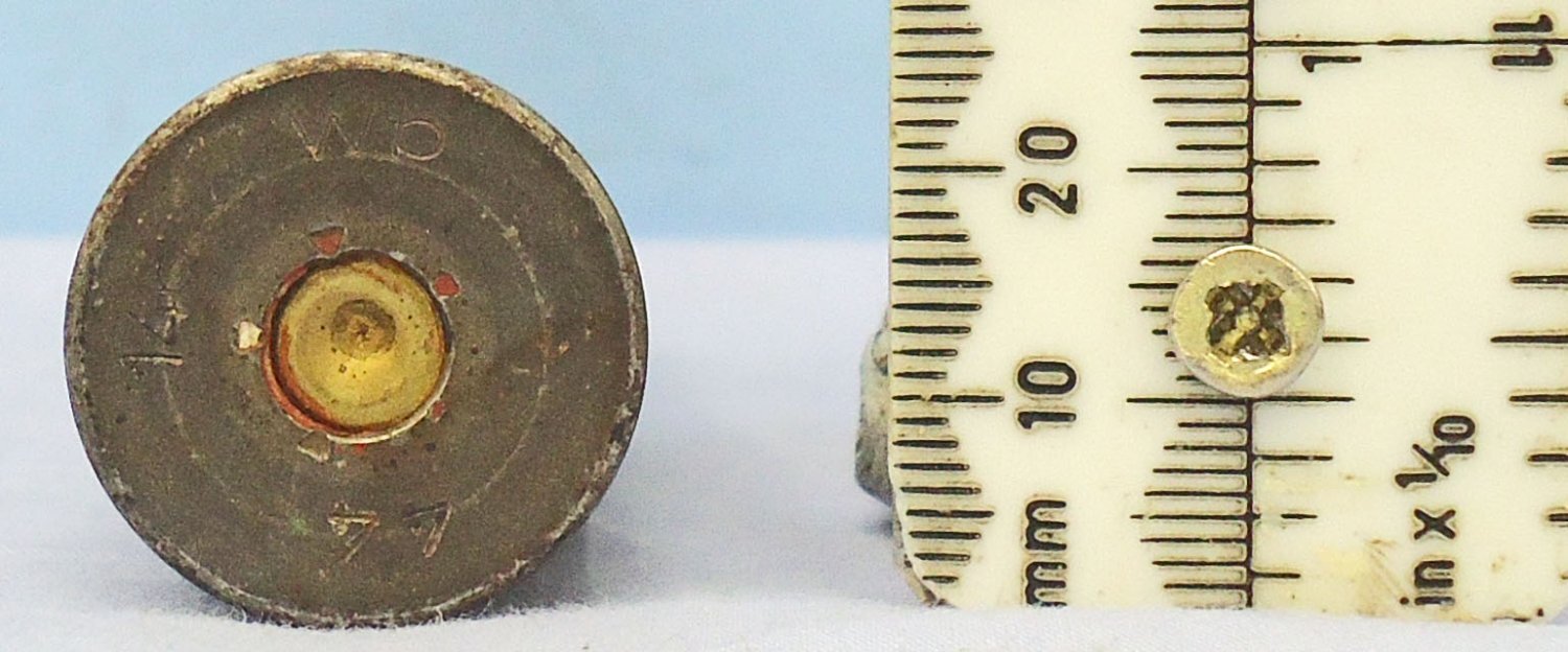 INERT DEACTIVATED. German WW2, 1944 Dated, 20 mm MK151/20 (20x82) Phosphorous Incendiary Trace Cannon Round. Sn - 22995 INERT DEACTIVATED. German WW2, 1944 Dated, 20 mm MK151/20 (20x82) Phosphorous Incendiary Trace Cannon Round. Sn - 22995 Various Other Ammunition