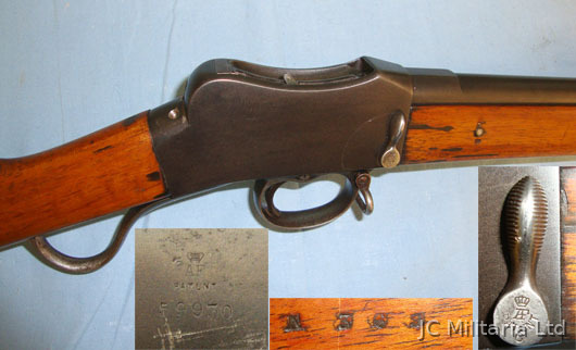  Auguste Francotte Martini Type Action .230 (297/230) Obsolete Centre Fire Calibre Cadet Rifle Single Shot .297/.230 Morris Rifle
