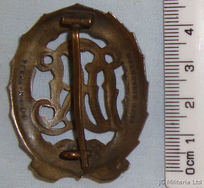 An Original Bronze German D.R.L.  Sports Badge 18623:5 An Original Bronze German D.R.L.  Sports Badge 18623:5 Antique & Militaria