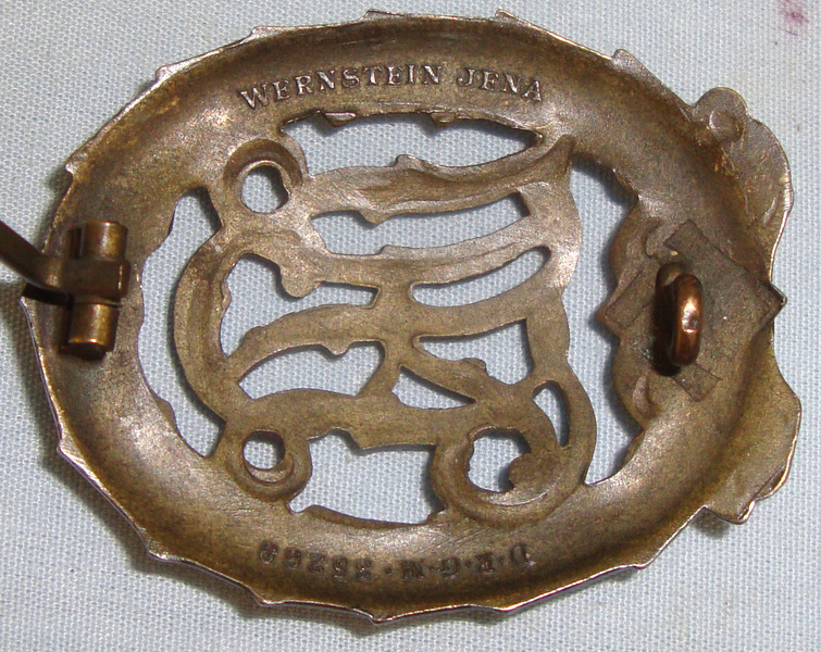  An Original Bronze German D.R.L.  Sports Badge 18623:5 An Original Bronze German D.R.L.  Sports Badge 18623:5 Antique & Militaria