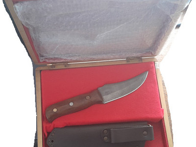 Forged Iron Damascus Hunting Knive