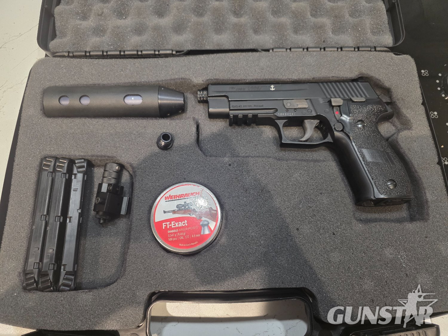 Sig Sauer X5 and P226 .177 