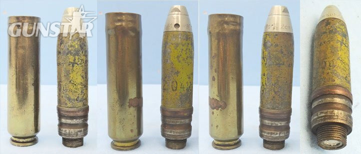  DEACTIVATED INERT. WW2, German 1941 Dated 20 mm FFM (20x80) HET (High Explosive Tracer) Cannon Round. Sn - 22441:4 DEACTIVATED INERT. WW2, German 1941 Dated 20 mm FFM (20x80) HET (High Explosive Tracer) Cannon Round. Sn - 22441:4  Other Ammunition